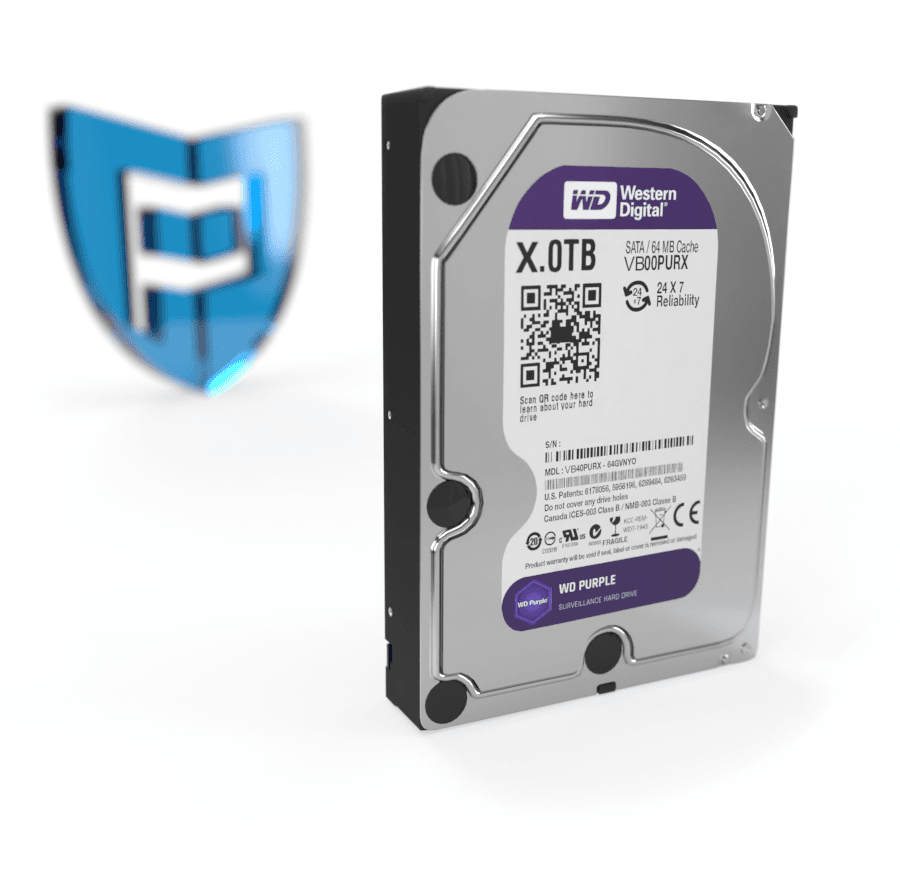 WD PURPLE 4 TB Surveillance Hard Drive