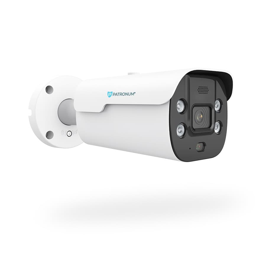 AI IP Camera 5 MP PATRONUM PRB45 ADS — Active Deterrent Bullet